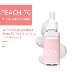 70% Peach Niacinamide Organic Natural <b>Face</b> Serum for Women Anti-Aging Brightening Reduces Dark Spots Hydrating Age-Defying - Product Image 4