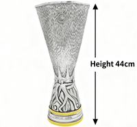Trophée de la Ligue Europa en résine de haute qualité pour collection et exposition