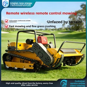<b>Remote</b> <b>Control</b> Multi-function Lawn <b>Mower</b> With Crawler for Orchard and Garden Weeding & Grass Cutting Agriculture <b>Tracks</b> Robott R - Product Image 5