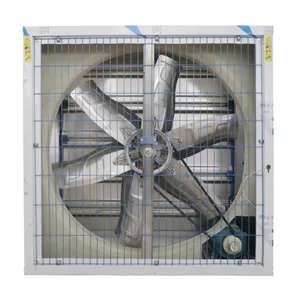 Ventilateur mural industriel en acier inoxydable de 30 pouces pour ventilation de poulailler