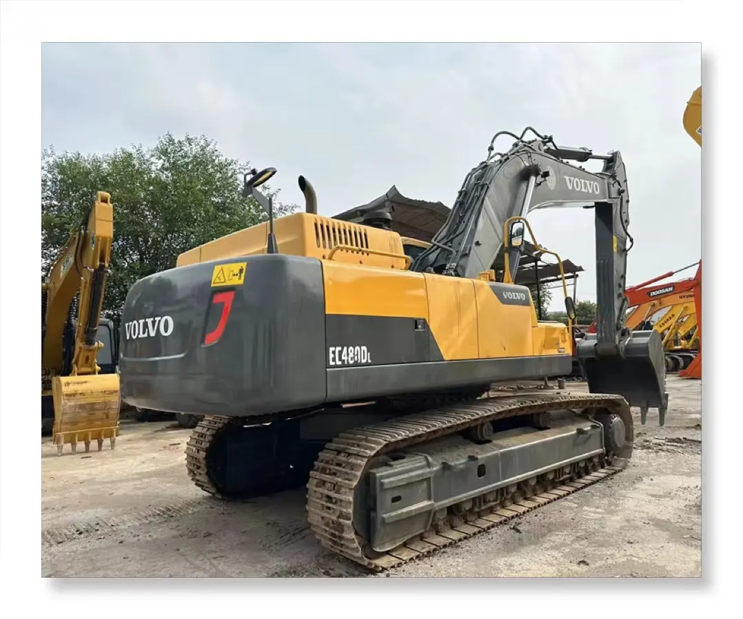 Used Volvo EC480DL Excavator 48 Ton High Quality and Good Performance VOLVO EC480 Second hand Excavator for Sale