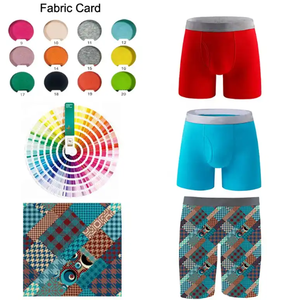 <span class=keywords><strong>Ropa</strong></span> <span class=keywords><strong>interior</strong></span> de <span class=keywords><strong>hombre</strong></span> de compra personalizada de fábrica 100% algodón <span class=keywords><strong>ropa</strong></span> <span class=keywords><strong>interior</strong></span> de marca grande pantalones cortos para correr logotipo personalizado diseñador hombres calidad Boxers hombres - Product Image 5