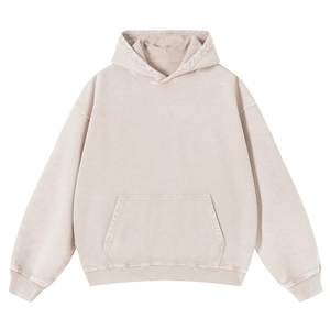 Sudaderas con capucha de gran tamaño Vintage con lavado ácido para hombres, ropa de calle Unisex, sudaderas para parejas - Product Image 1