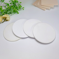 2022 Neues Design Umwelt freundliche Schiefers tein Untersetzer Diy Custom Großhandel Wasser absorbierende Tee tasse Untersetzer Set