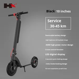 Scooter X8 Plegable para Adultos, Mini, 10 Pulgadas, Aluminio, Motor sin Escobillas de 36V 10AH, Batería de Litio, Largo Alcance, 25km/h, 350W - Product Image 2