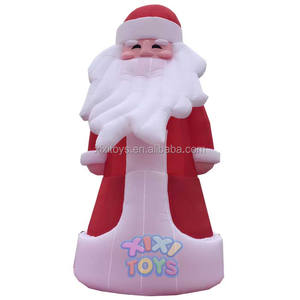 10m/33ft Grand Massif PVC <span class=keywords><strong>Gonflable</strong></span> Père Noël Modèle Extérieur Décoration De Noël <span class=keywords><strong>Gonflable</strong></span> Père Noël <span class=keywords><strong>Ballon</strong></span> - Product Image 2