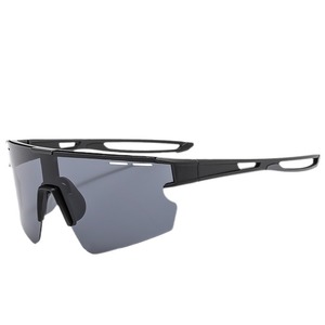 Cycling Glasses <b>Full</b> Rim Spherical Polycarbonate UV400 Anti <b>Slip</b> Men's Outdoor Sport Goggles - Product Image 4