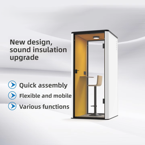Cabina Insonorizzata HAUMR con Mobili in Lega di Alluminio, <span class=keywords><strong>Studio</strong></span> di Registrazione Personalizzabile per Scuole di Musica e Sale Riunioni - Product Image 2