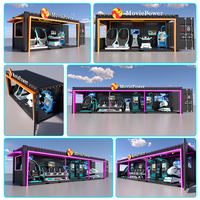 Simulateur de réalité virtuelle pour divertissement, machine de jeu d'arcade pour parc d'attractions, équipement de jeu vidéo VR 9D pour aire de jeux intérieure