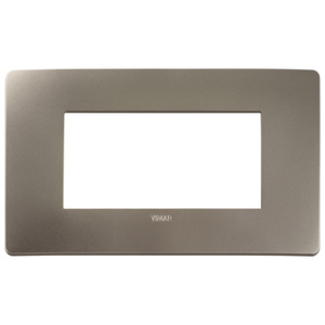 Plaque de porte Vimar Plana Up 4M en titane 18,9x9,7cm - Product Image 1