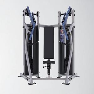 Machine de musculation professionnelle BM à double station avec poids, <span class=keywords><strong>pour</strong></span> la musculation, l'entraînement de force et le fitness, presse à pectoraux et épaules assise - Product Image 5