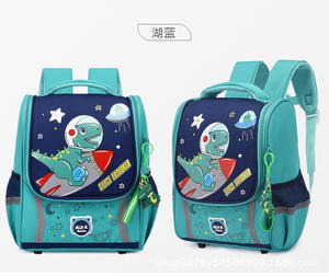Lindo impermeable peso ligero dinosaurio unicornio primaria adolescentes niñas bebé mochila mochilas escolares niñas niños bolsa - Product Image 5