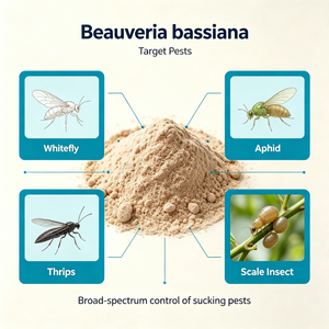 Insecticide biologique hautement efficace à base de Beauveria Bassiana 10-20 milliards d'UFC/g, poudre soluble dans l'eau - Product Image 4