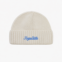 Gorro de Punto Acanalado de Color Sólido de Lujo al por Mayor, Gorro de Invierno Clásico Suave con Bordado Personalizado, Unisex para Esquí