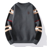 Weicher Warmer Pullover Homme 2023 Neu Herbst Winter Luxus-Sweater Herren Mode Strickpullover Hochwertige Herren Weihnachtspullover