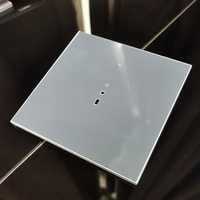 Contrôleur intelligent pour maison connectée OEM 86*86mm 95*95mm, interrupteur tactile mural en verre, panneau en verre trempé