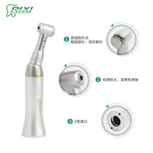 หัวกรอฟัน Rixi อัตราทด 16:1 แกนเพลาความแม่นยำสูง ผลิตจากเหล็กกล้าไร้สนิม สำหรับงานทันตกรรมเอ็นโดดอนต์ - Product Image 3