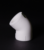 Accessoires PPR pour plomberie Tube d'eau en plastique 110mm douille coude té coulée filetage mâle connexion coulée soudable