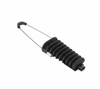 Fibconet FTTH Fiber fil optique équipement utilisé Suspension câble ancre Tension fibre coin pince pour utilisation en réseau