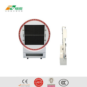 Portable Traffic Guidance Led Display Foldable Handheld Aluminum Frame Ip65 Rechargeable <b>Battery</b> <b>Operated</b> For Road Inspection - Product Image 3