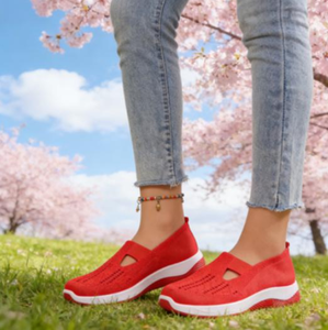 Zapatos Deportivos de Malla Transpirable para Mujer, Cómodos, Resistentes al Desgaste, con Suela de PVC, para Primavera y Verano - Product Image 3