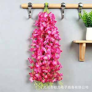 ดอกไวโอเลตประดิษฐ์แบบแขวน ตกแต่งเพดานงานแต่งงาน สไตล์โมเดิร์นมินิมอล - Product Image 4
