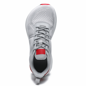 Nouvelles Chaussures de Marche à Lacets avec Soutien de la Voûte Plantaire pour Hommes – Baskets Légères en Maille à Coupe <span class=keywords><strong>Large</strong></span> – Style le Plus Vendu - Product Image 4