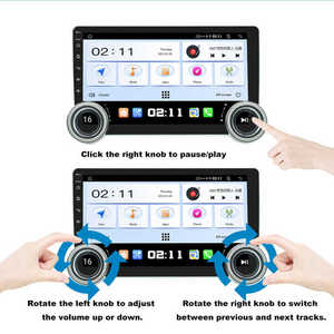 360 grados Panorama 2 Din Android Car Radio con Carplay Dashboard <span class=keywords><strong>Auto</strong></span> para REPRODUCTOR DE DVD con perillas dobles Pantalla de audio - Product Image 3