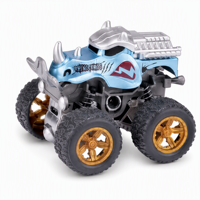Camioneta de juguete Monster Bull de doble inercia al por mayor, de plástico, todoterreno, con amortiguador, 4WD, de fricción, para niños