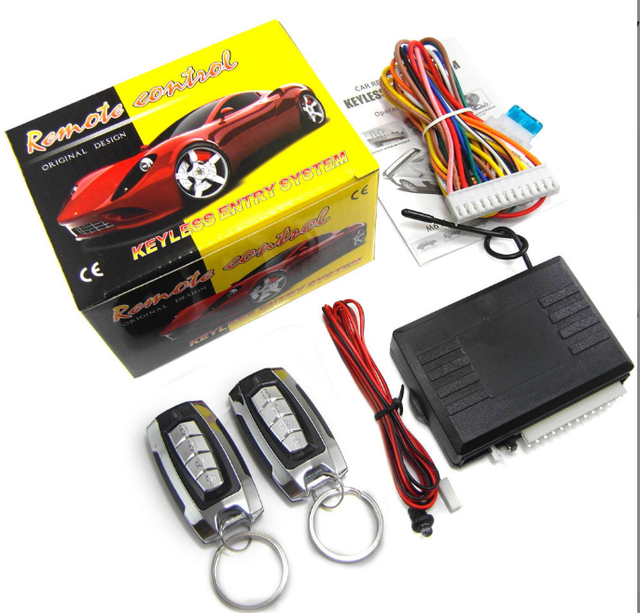 UControl One-Way Car Alarm System Keyless Entry DC 12V 433.92MHz 100m Range Easy DIY Installation Universal Fitment Alarm