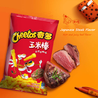 Legt Maïschips 90G Exotische Fruitgroentesnacks Knapperige Knapperige Maïs Frietjes Kalkoen Tomatensmaak Snacks