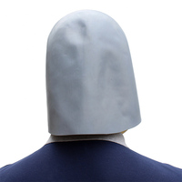 Masque d'animal réaliste en latex dauphin parodie couvre-chef Costume de fête Cosplay Halloween masque d'animal adulte bricolage masque en silicone réaliste