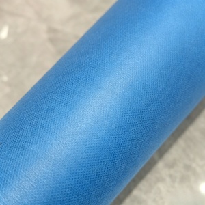 Factory Direct Supply <b>Blue</b> PP Non-Woven Fabric Nonwoven Fabric Material <b>Roll</b> for Caps - Product Image 3