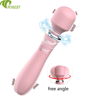 Distributeur de jouets massants AV à double face à 10 vitesses avec double moteur chauffant, vibrateur sexuel pour femmes, fournisseur