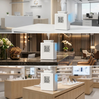 Diffuseur d'arômes élégant de 300 ml, écologique, à deux fluides, diffuseur de parfum commercial, diffuseur de table, commande intelligente par application pour la maison et le bureau