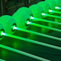 Boule LED 3D RGB DMX en plastique pour extérieur, IP65, éclairage décoratif pour plafond, éclairage pixel