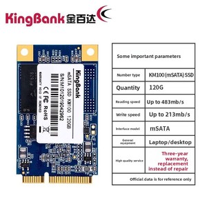 KINGBANK Jinbaida KM100 120G/240G MSATA SSD <b>Internal</b> New High Speed Notebook Desktop Solid State <b>Drive</b> - Product Image 4