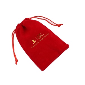 Sacs en velours bleu luxueux, pochettes d'emballage personnalisées multicolores pour tarot, pochette cadeau pour bijoux - Product Image 4