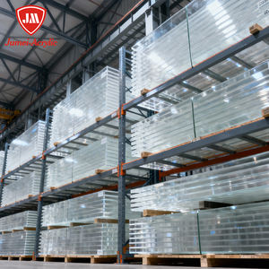Lembaran Akrilik Jumei Cast 93% Transmisi Cahaya Tinggi Transparan Tahan UV untuk Luar Ruangan Tebal 100mm Dapat Dipotong Bersertifikasi ISO9001 CE - Product Image 2