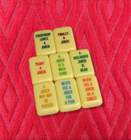 Tuiles de Mahjong Xusheng SEASONS, ensemble de 160 pièces, design pliable, résistant à l'eau, portable, en acrylique blanc, en stock