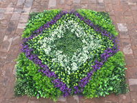 Fausses plantes murales en plastique écologique, 10 pièces, Diy, fausses plantes vertes, vertical, écologique, pour l'intérieur