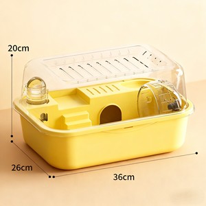 Nhà Sản Xuất Có Nguồn gốc Mới Thân Thiện Với Môi Trong Nhà Hamster Lồng Đầy Đủ Gói Với Acrylic Skylight Nút Cho Động Vật Nhỏ - Product Image 3