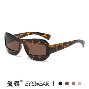 แว่นกันแดดทรงแคทอายล้ำสมัยยี่ห้อ Yingtai ป้องกันรังสียูวี 400 สำหรับผู้หญิง - Product Image 4