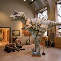 Costume de dinosaure réaliste Animatronic 3D personnalisé pour les activités du centre commercial parc à thème Plaza parc d'attractions
