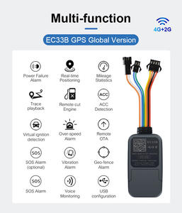 Mini Rastreador GPS 4G con Configuración USB, Localizador de 8 Cables EC33B, Incluye Micrófono y Monitoreo - Product Image 4