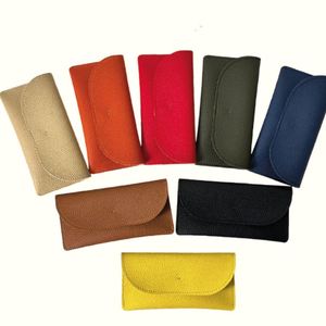 Portefeuille en cuir PU coloré pour organiser l'argent, pochette à monnaie durable, organiseur d'argent pour la gestion budgétaire - Product Image 3