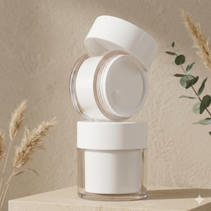 Pot en PP mat recyclable sans BPA de 50 ml, emballage <span class=keywords><strong>cosmétique</strong></span> en plastique pour crème pour le visage naturelle et biologique, produits de beauté - Product Image 1