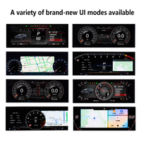 Untuk Chevrolet Camaro Generasi 2011-2015, Upgrade Panel Instrumen Digital LCD 12.3" Wireless CarPlay, Plug & Play