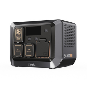 Senci 600 Watt 268.8wh 512Wh Power Station 1200W AC USB <b>Solar</b> Battery <b>Generator</b> With SC 600 Power Station Portable SC 600 - Product Image 2