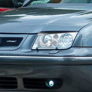1 par de cubiertas decorativas para faros delanteros de coche, protectores de cejas para luces de coche, para Volkswagen Jetta Bora 4 MK4 1999-2004 - Product Image 5